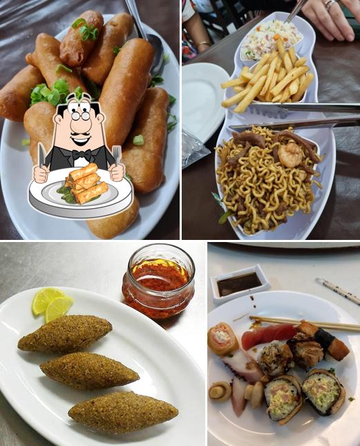 Rolinho primavera em Deppan Oriental