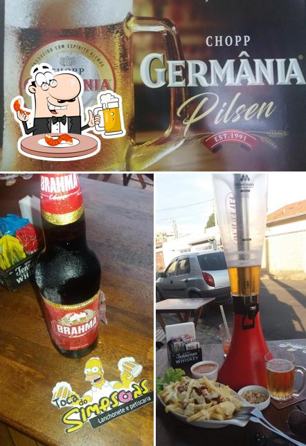 Você pode tomar uma tulipa de cerveja leve ou escura