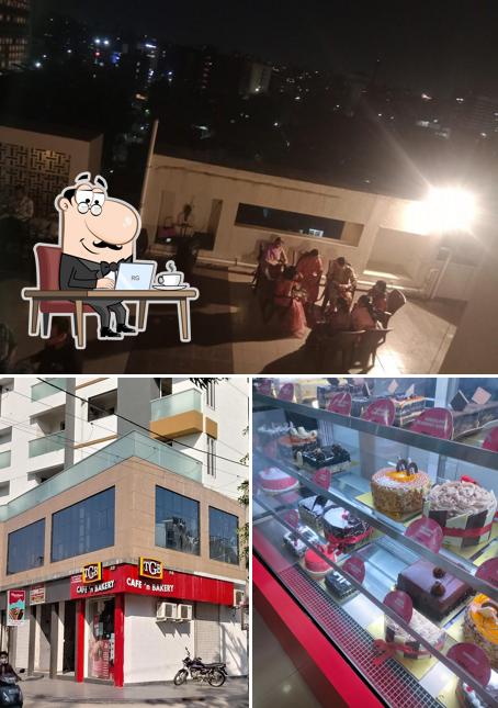 This is the photo showing interior and exterior at Delicious CAFE n BAKERY