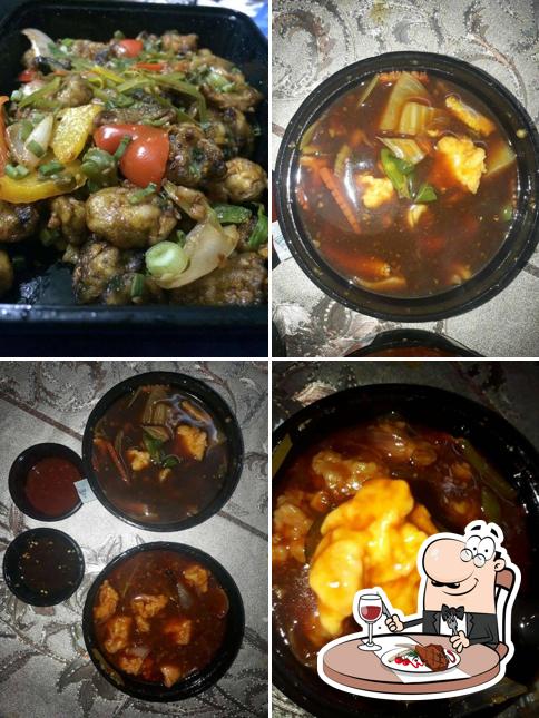 Meat meals are served at Street Monk - Gourmet Pan Asian