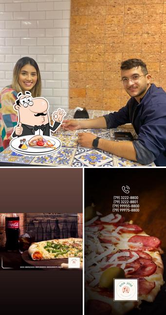 Peça pizza no Don José