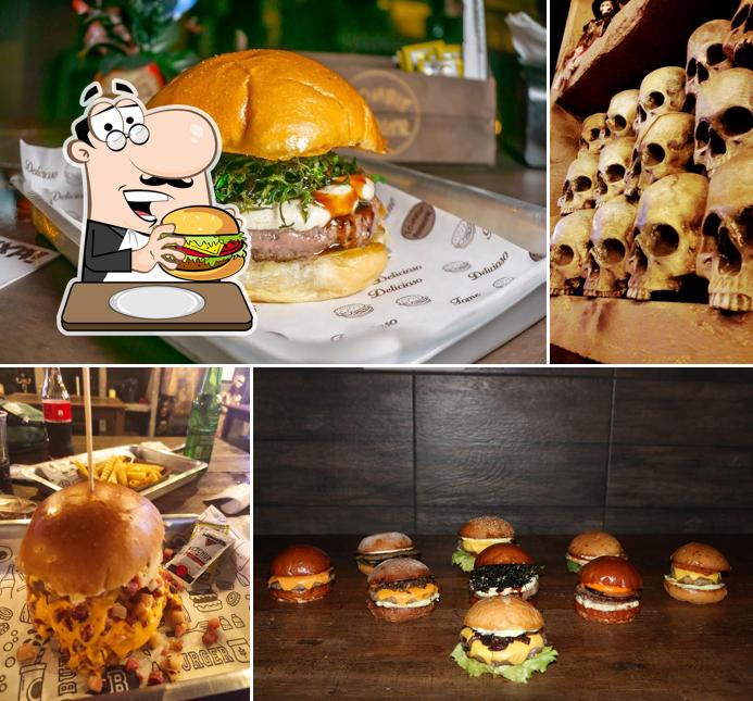 Os hambúrgueres do Zombie Burger irão satisfazer diferentes gostos