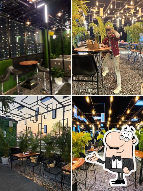 The interior of Connect Night Club & Skylounge