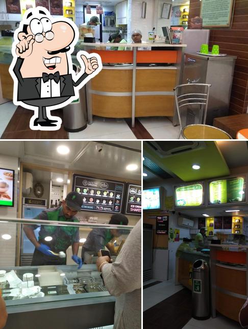 The interior of Naturals Ice Cream