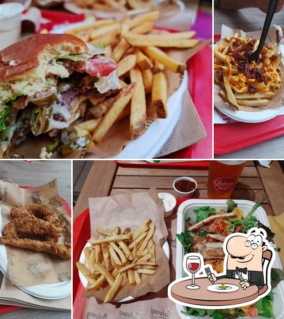 Nourriture à Johnny Rockets