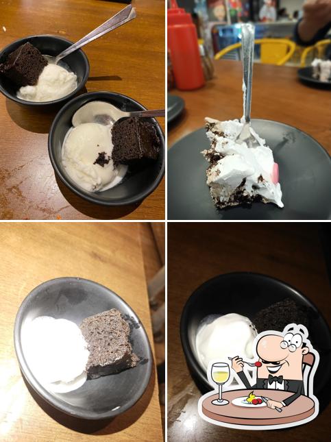 Brownies at PIZZA BURST Bilimora