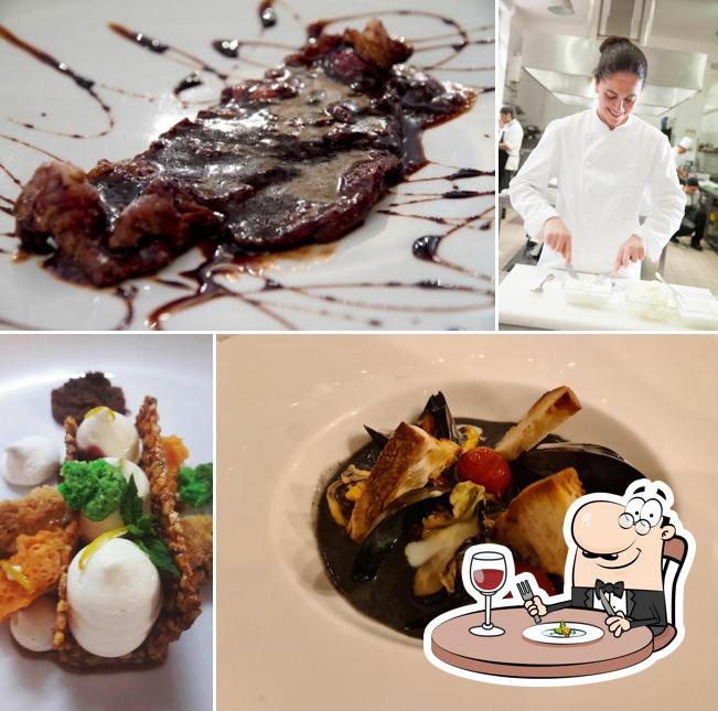 Platti al Ristorante Le Colonne Marziale