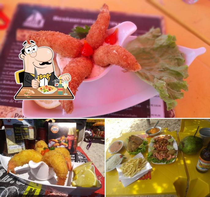 Platos en Restaurante Caravela