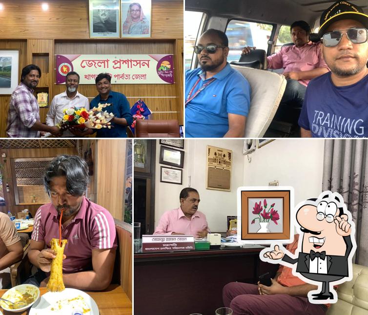 Take a seat at one of the tables at Tea Garage