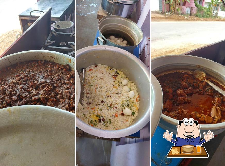 Clam chowder at Nandana Family Restaurant