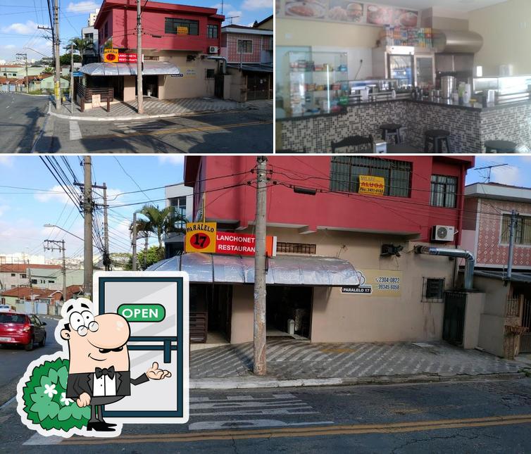 Esta é a ilustração apresentando exterior e interior no Paralelo17