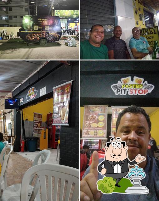 O exterior do Pasteis Pit Stop Pastelaria em Piedade