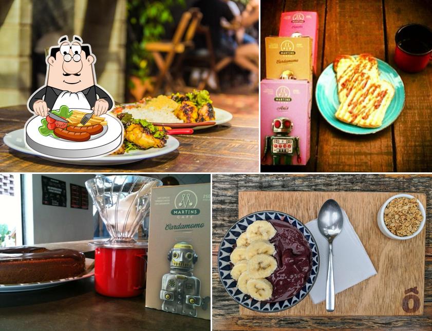 Platos en Ô de Casa Hostel & Bar