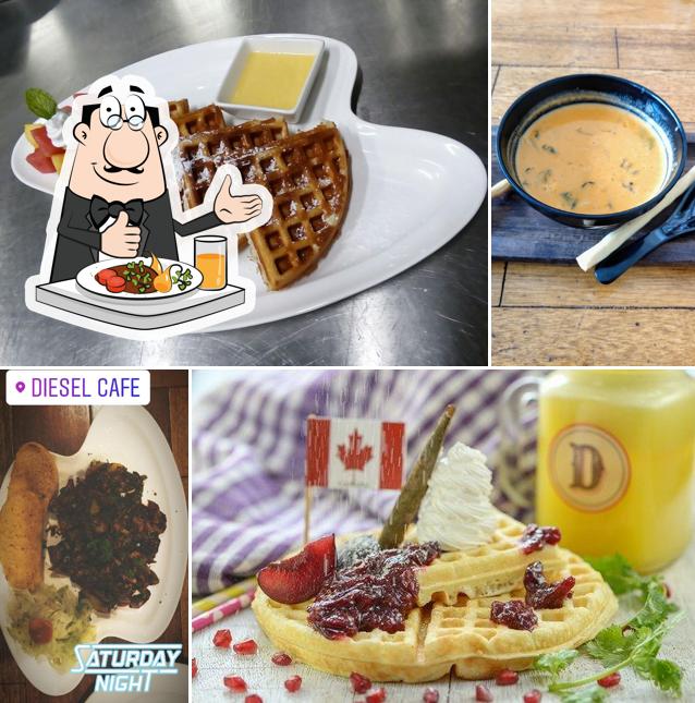 Meals at Diesel Cafe