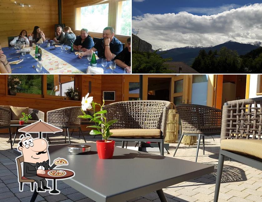 Gli esterni di Restaurant les Vérines