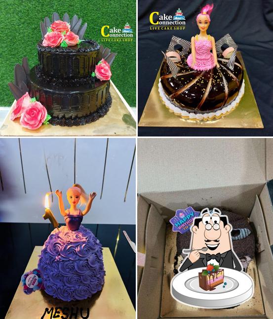 Chocolate cake at Cake Connection-Live Cake : Online Cake Delivery in Vadodara