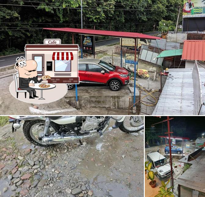 Check out the exterior of Ballu Car Wash