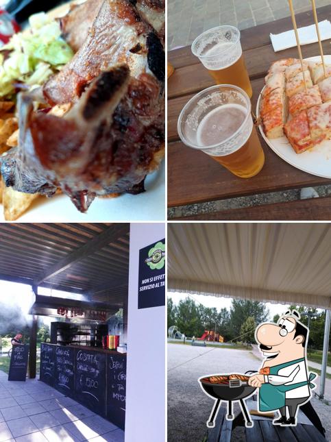 Ordina i piatti di carne a Al Centroparco