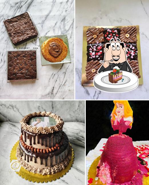 Chocolate cake at DESSERT DEN CAKES