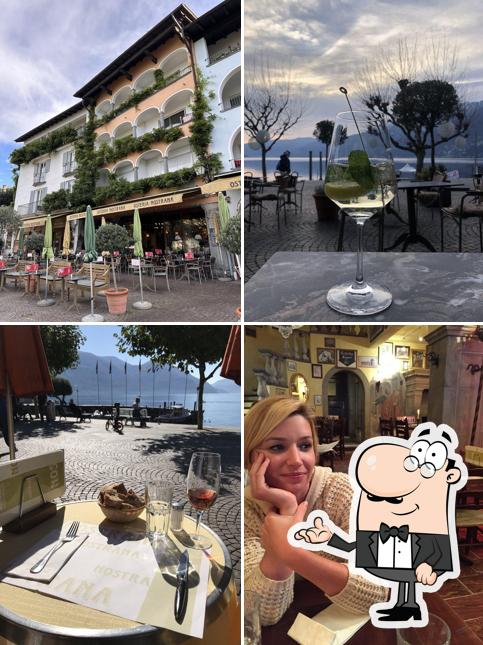 Gli interni di Osteria Nostrana