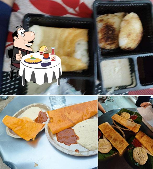 Cheese plate at Varalakshmi Tiffins