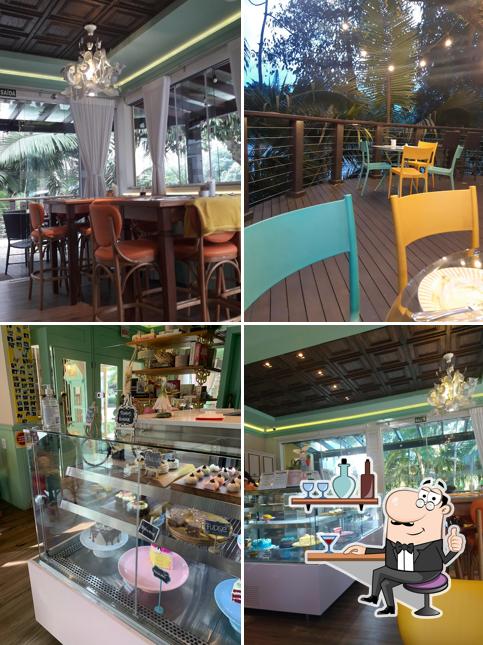 O interior do Confeitos e Afetos