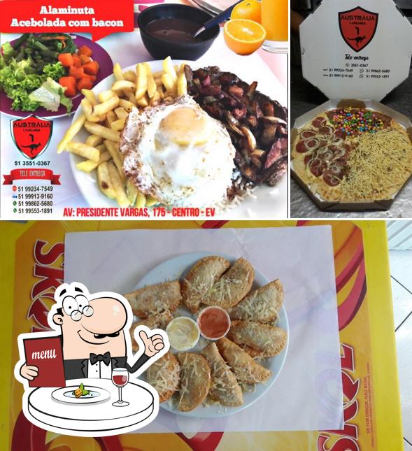 Comida em Austrália Lanches 1