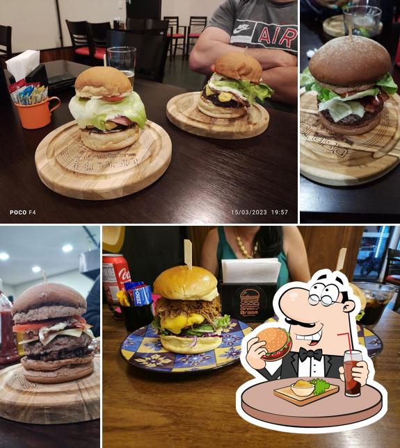 Experimente um hambúrguer no Direto Na Brasa