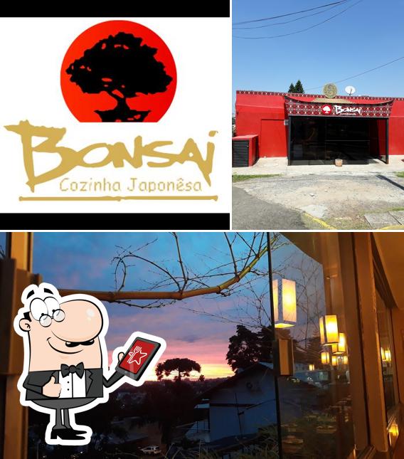 O exterior do Bonsai Restaurante