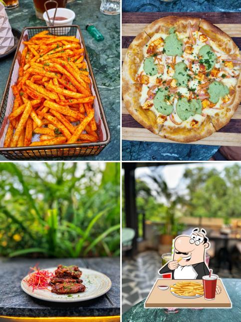 French fries at Coco Maya