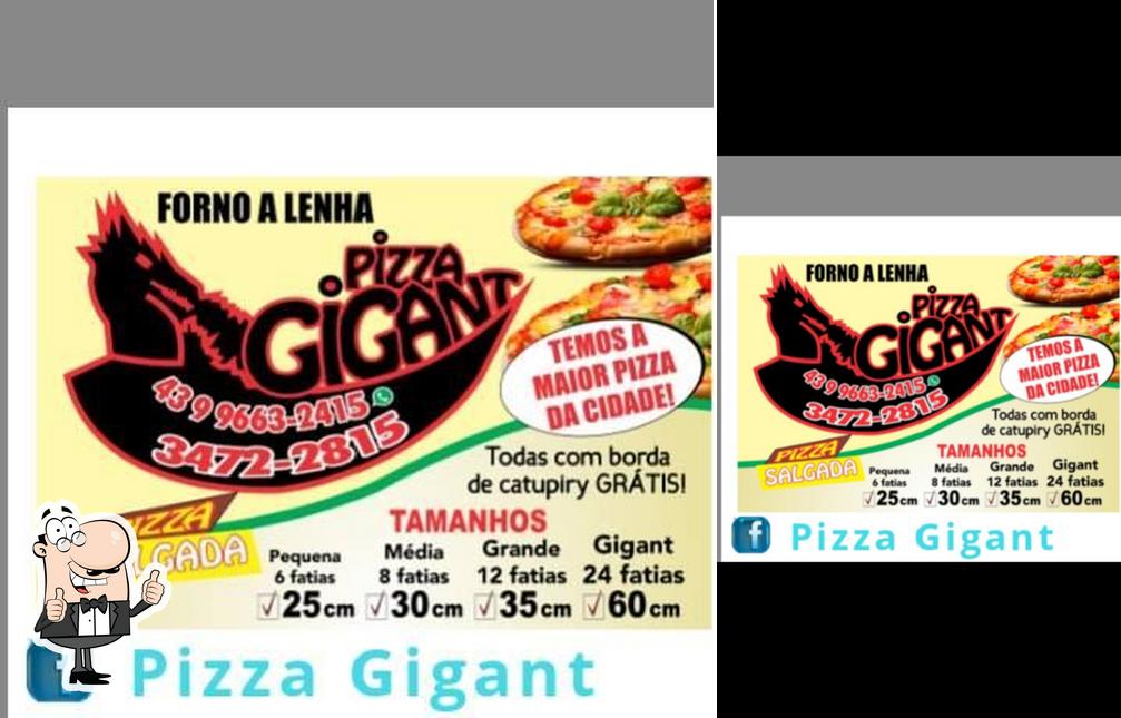 See this picture of Pizzaria gigant