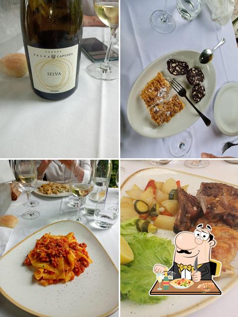 Platti al Ristorante Cascina Capuzza