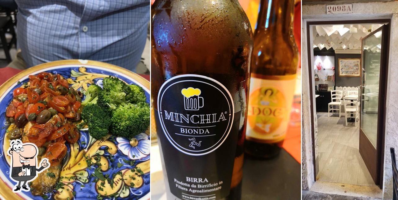 Puoi goderti l'aria fresca da seduto all'esterno di Bacarretto Bistrot. Il Siciliano