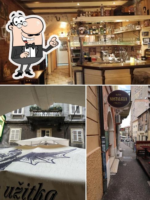 Gli esterni di Buffet Nostalgija