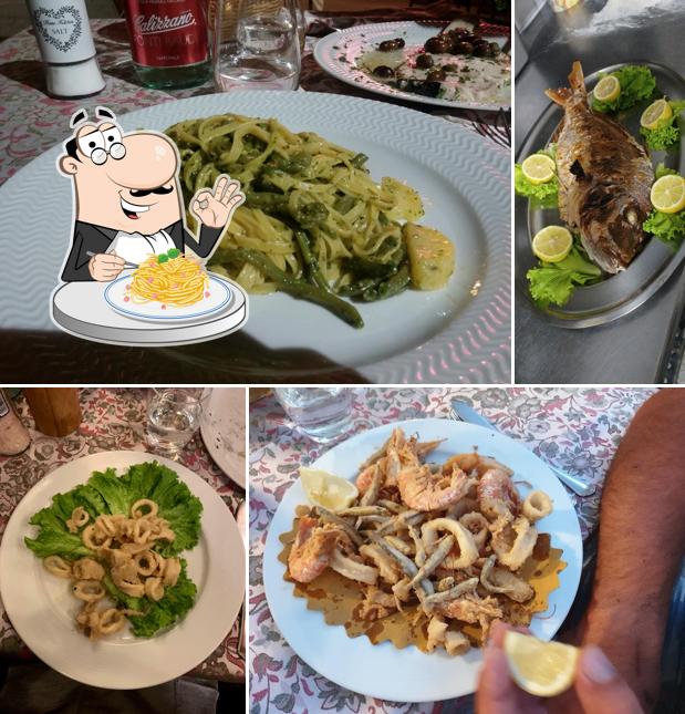 Spaghetti alla carbonara al La Capanna