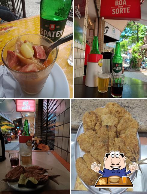 Platos en Bar Boa Sorte