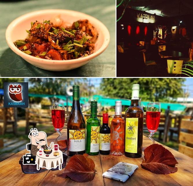 The photo of Kasbaah Cafe’s food and bar counter