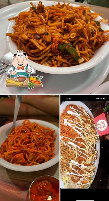 Spaghetti bolognese at China Yaki