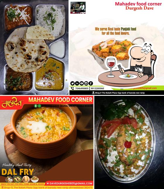 Food at Mahadev food corner