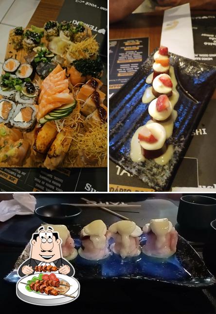 Comida em Sushi Taitõ