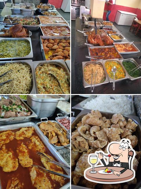 Platos en Restaurante Fogão À Lenha