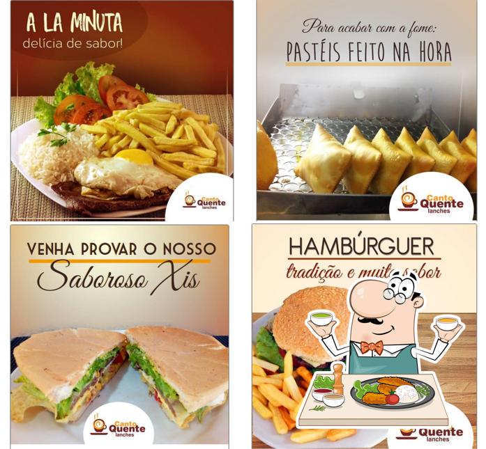 Comida em Canto Quente Lanches