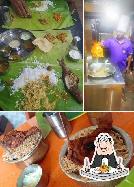 Meals at Maruthi Bakery, Sweets & Restaurant: Non-Veg & Veg