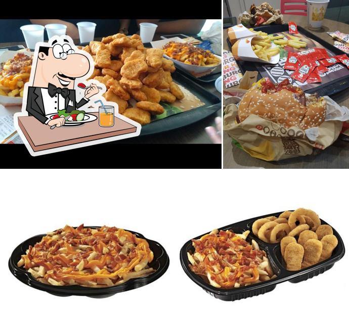 Platos en Burger King