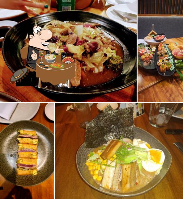 Platos en Ryori Iguatemi