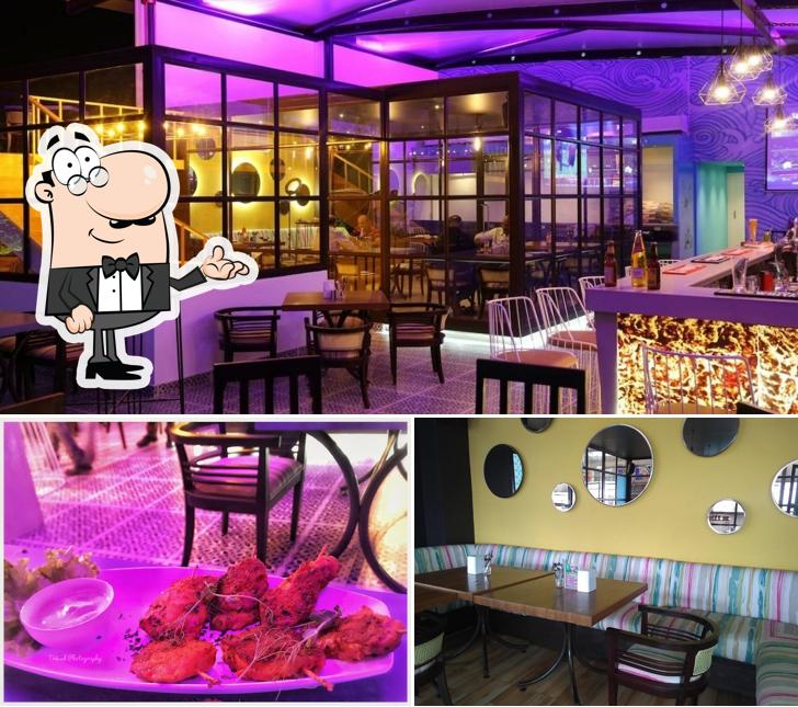 This is the photo displaying interior and dining table at Toast on Terrace