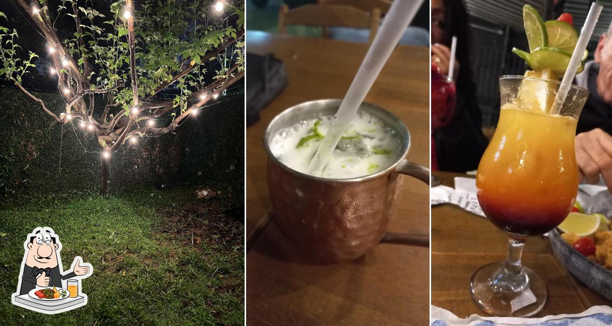 Comida em Refúgio Bar