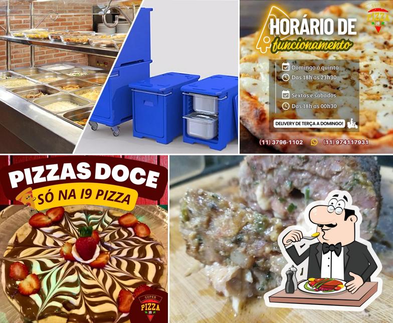 Platos en Super Pizza i9