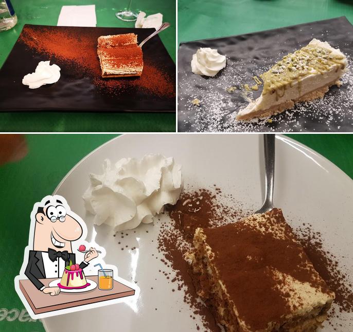 Ristorante Il Caminetto offre un'ampia varietà di dolci