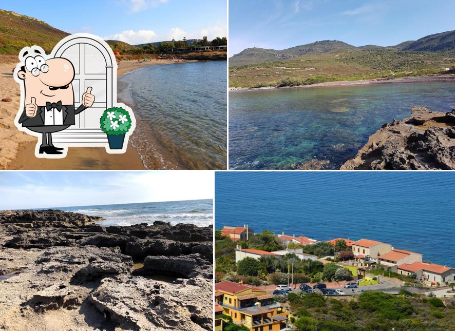 Gli esterni di Area Sosta Camper di S'Abba Druche